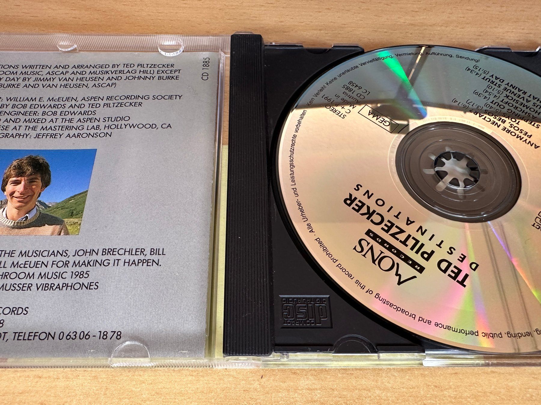 CD: Ted Piltzecker – Destinations – Usato da Rikon im Tösstal venduto da Alpenmutz 2