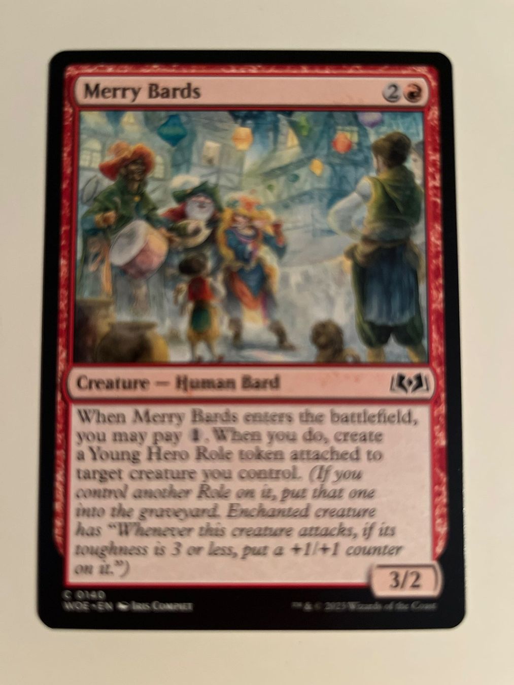 Magic The Gathering Carte collezionabili: 1 x Merry Bards - Magic: The Gathering - MtG – Usato da Kriens venduto da Shadi1980