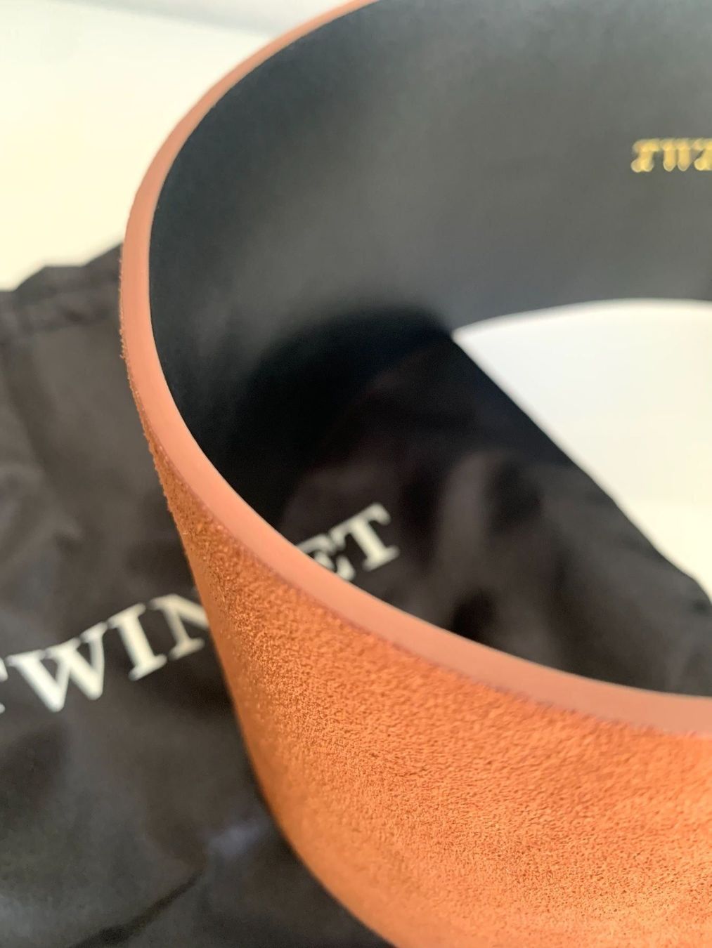 Twinset Cinture: Breiter Leder-Taillengürtel von Twinset – Nuovo (secondo la descrizione) da Bern venduto da Fraeuleinhonig 6