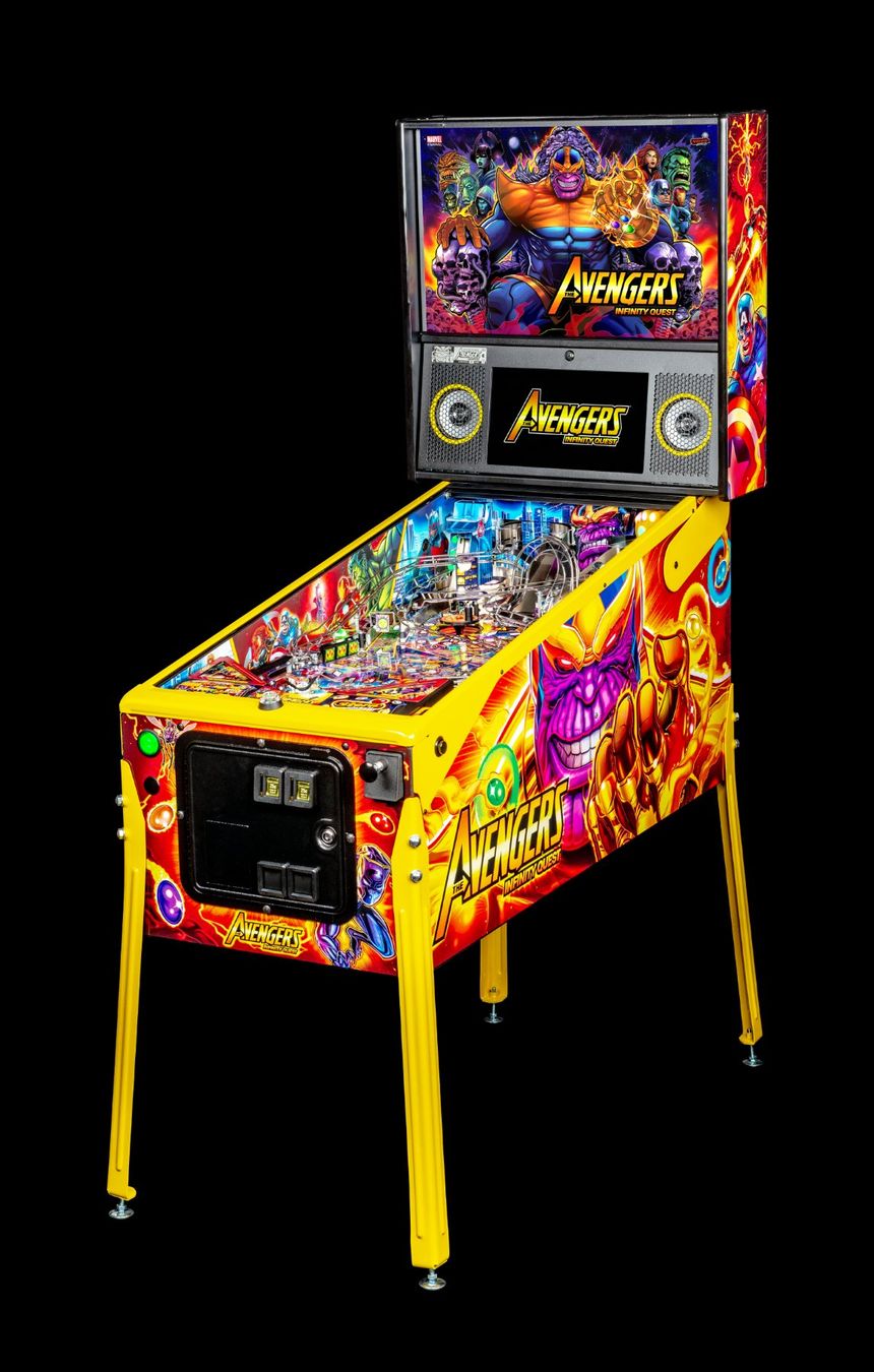 Stern Pinball Flipper: Stern Avengers Infinity Quest LE + Topper Flipperkasten – Usato da Carì venduto da Max1102