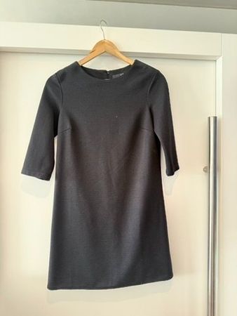 ASOS geripptes Mini Kleid, Gr. 38, Schwarz, Herbst Kleid 👗