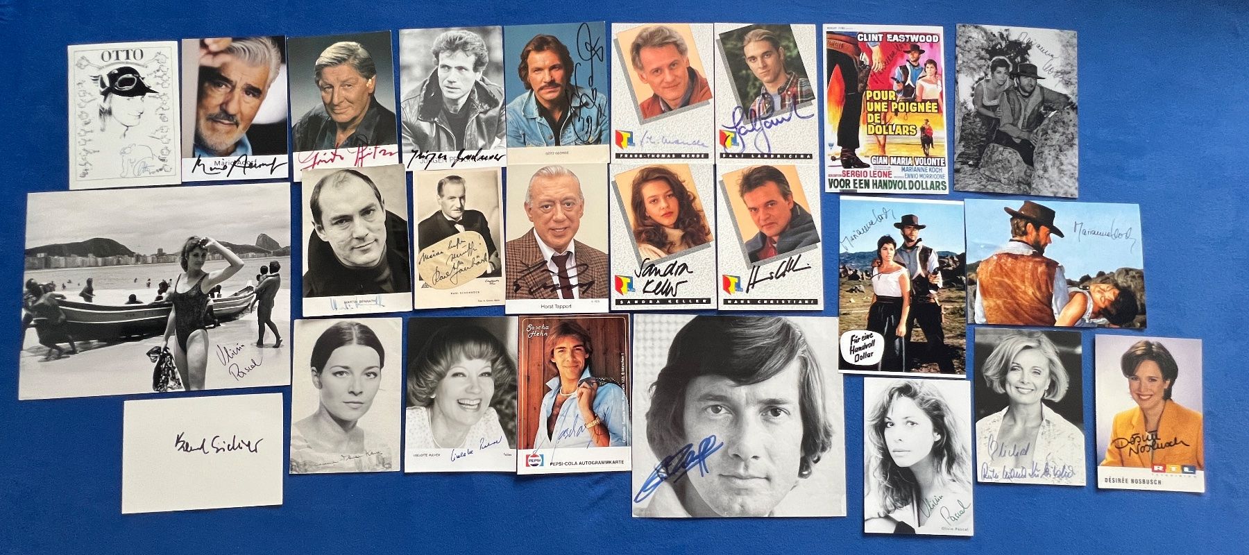 Autografi: 25 x Original Autogramme DE KINO Olivia Pascal/Otto etc +COA – Nuovo (secondo la descrizione) da Solothurn venduto da StarsInYourHome