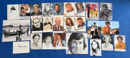 25 x Original Autogramme DE KINO Olivia Pascal/Otto etc +COA