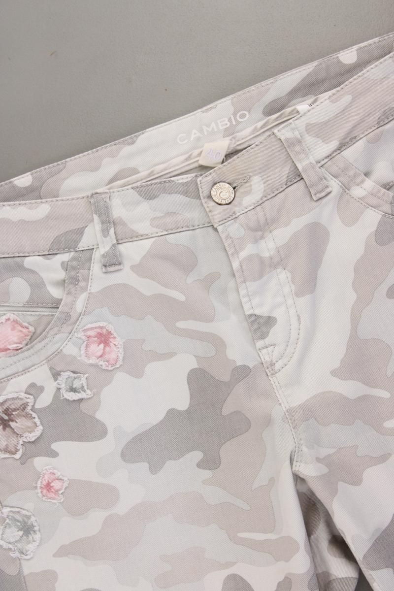 Hosen: Cambio Hose Gr. 40 camouflage grau – Gebraucht aus Neustadt an der Waldnaab von SecondLifeFashion 1
