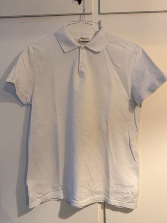 Polo Saint Laurent bianca, taglia M - Nuovo Stile!