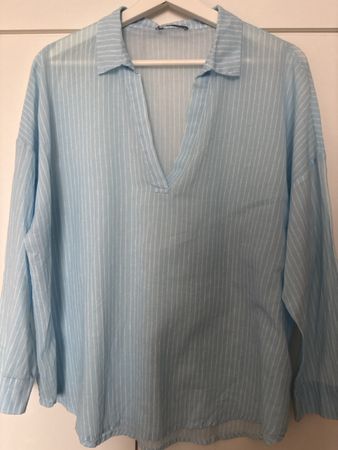  NILE  Bluse gestreift blau gr.L