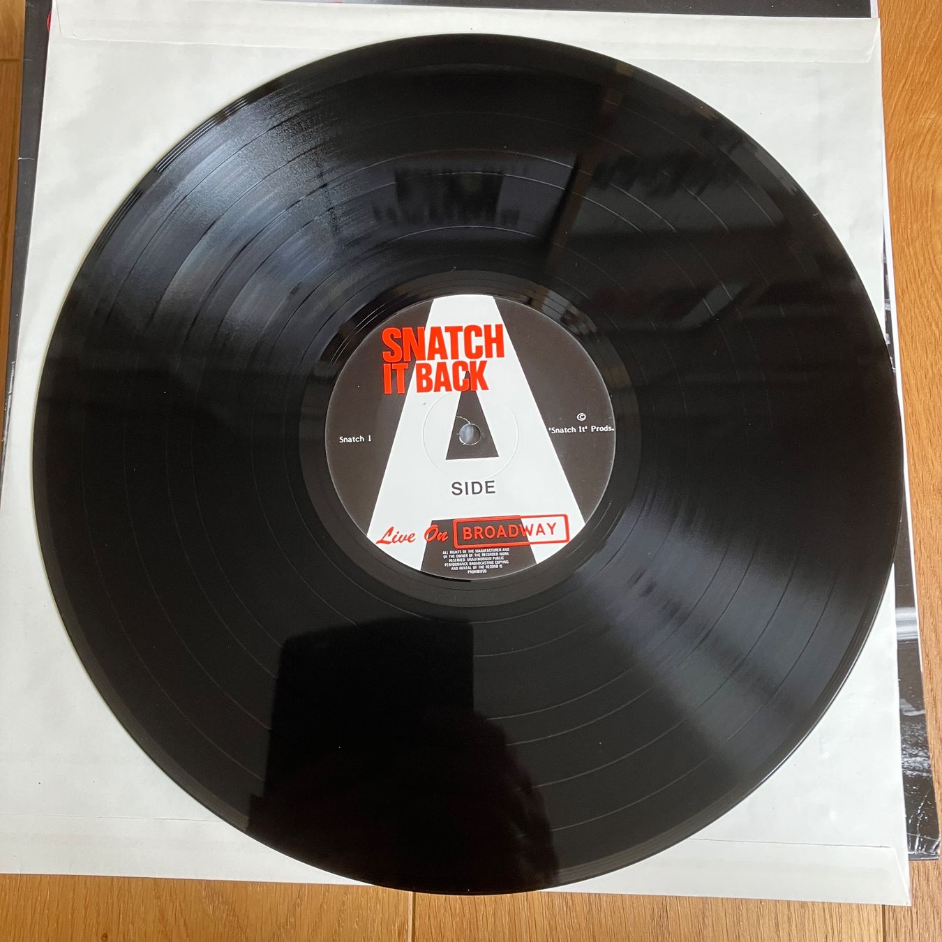Dischi in vinile: Snatch It Back – Live On Broadway – Usato da Altdorf UR venduto da Metallic0 1