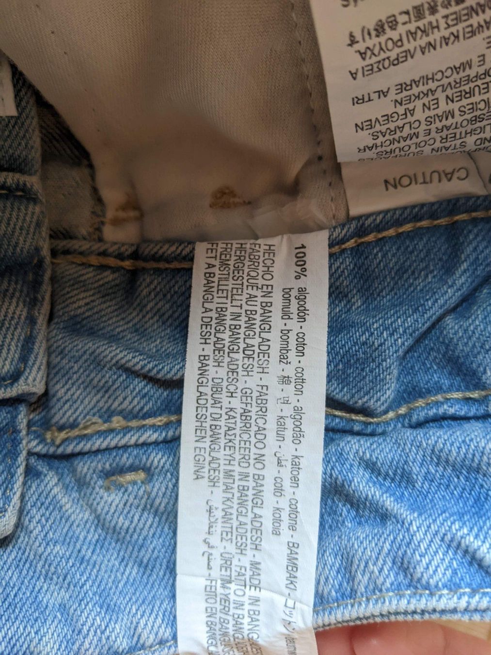 Zara Hosen: Zara jeans shorts high waisted – Neu (gemäss Beschreibung) aus Altendorf von jak_lkk8 4