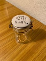 Glas Aufbewahrungsglas Deko mit Dichtung
