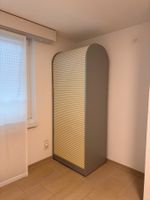 Schrank mit Rollladen grau Breite 60cm