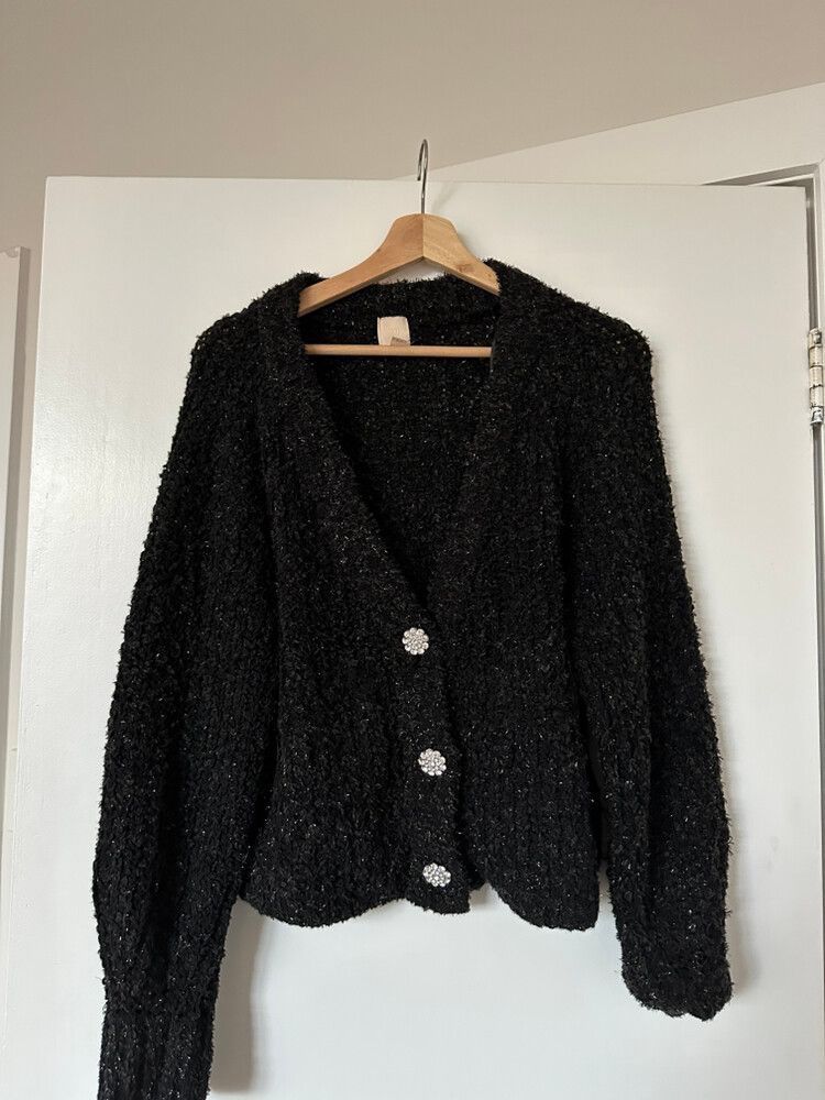 Giacche: Black Jacket Cardigan NP: 89.- – Nuovo (secondo la descrizione) da Horgen venduto da lme_8kj7 3