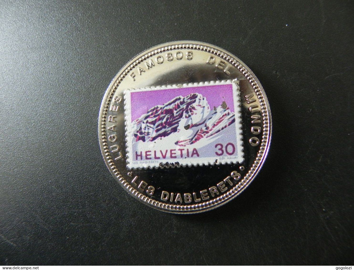 Tutti le monete: Äquatorial Guinea 1000 Francos 1996 - Les Diablerets – Usato da Biel/Bienne venduto da Gogolozi