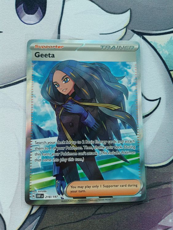 Geeta - Full Art Pokemon Obsidian Flames | Kaufen auf Ricardo