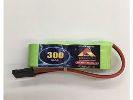 Accu 4,8V 300mAh ETOP Empfängeraccu flach JR