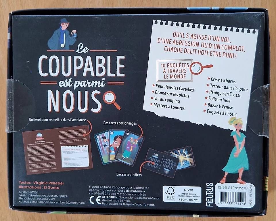 Giochi: Jeu le coupable est parmi nous – Usato da Ecoteaux venduto da Francine01 1