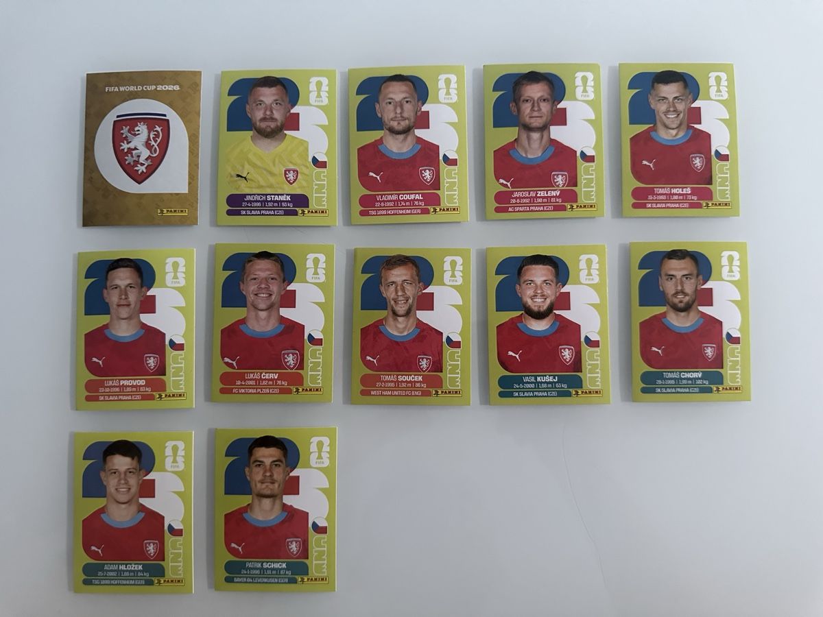 Panini Carte collezionabili: Panini Tschechien 2026 – Nuovo (secondo la descrizione) da Gränichen venduto da Janick_1899