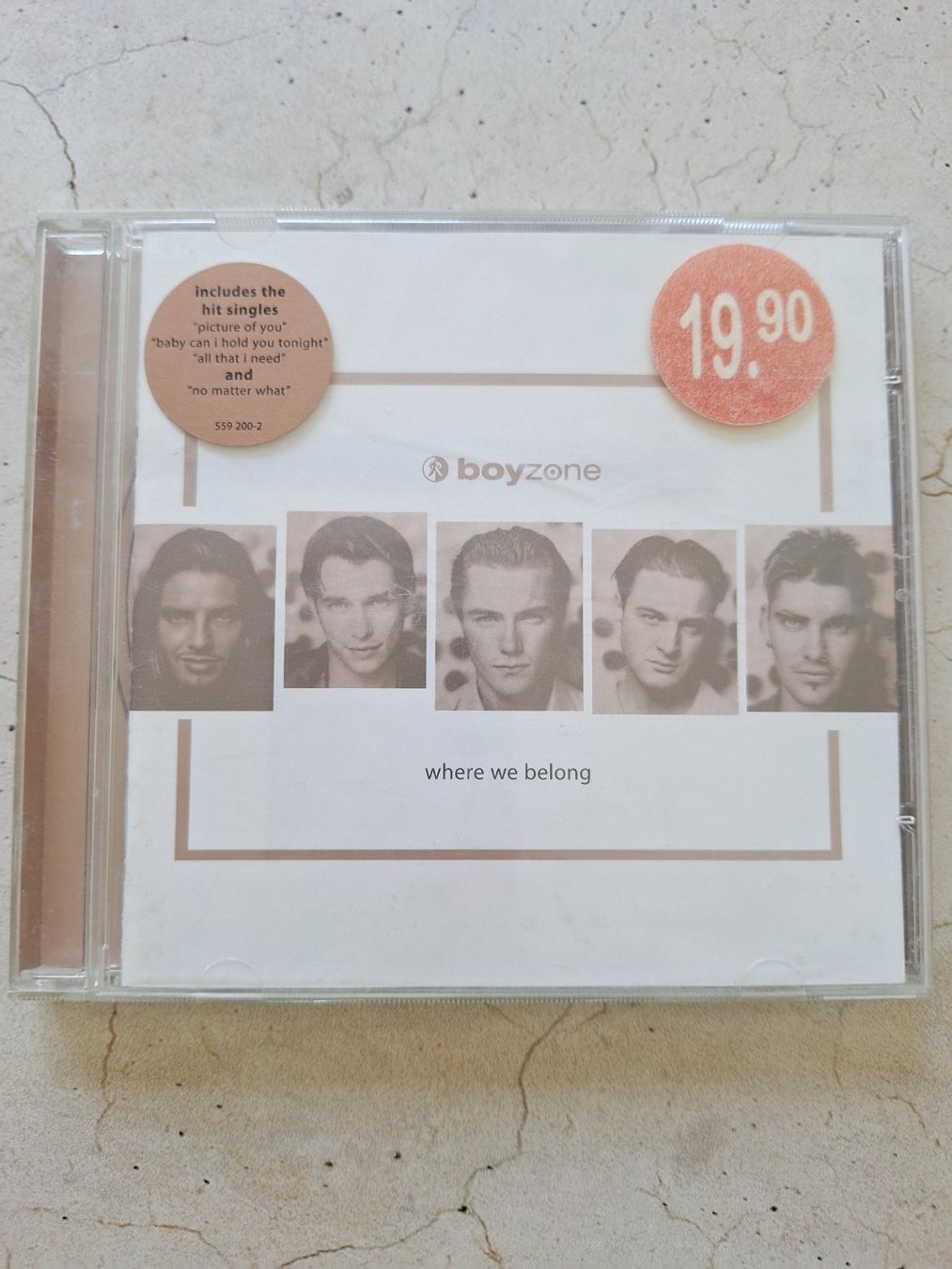 CD: CD Boyzone: where we belong – Usato da Schaffhausen venduto da Mipakr