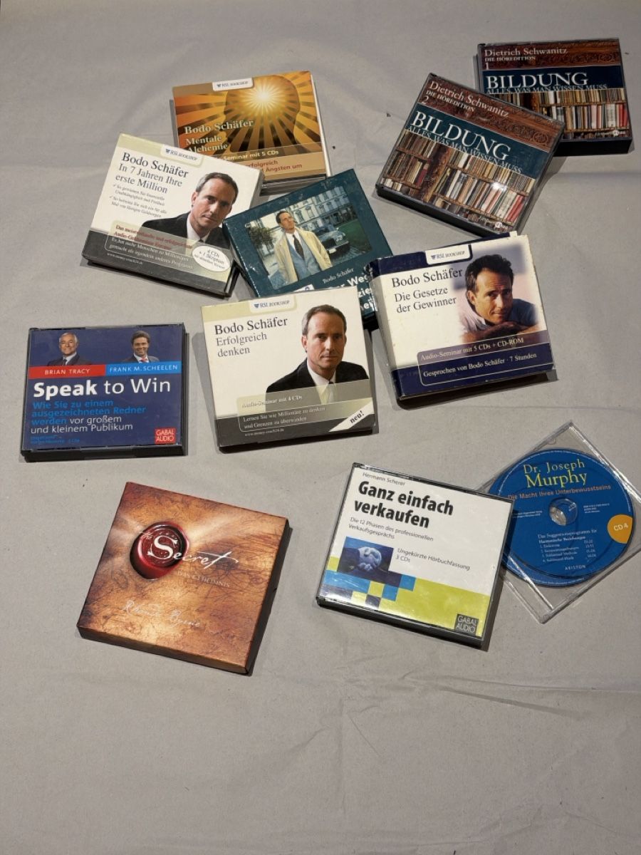 Audiolibri: Motivations-CD-Sammlung: Bodo Schäfer und mehr! – Usato da Rorbas venduto da Manues