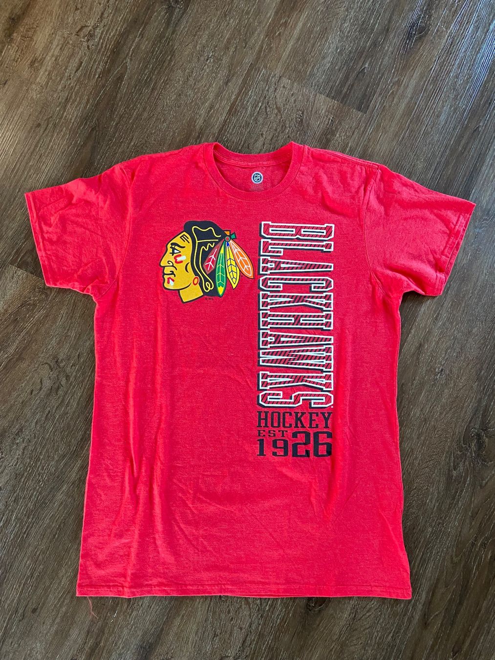 NHL T-shirt: Chicago Blackhawks NHL Shirt Gr. L – Usato da Muttenz venduto da nataschasia