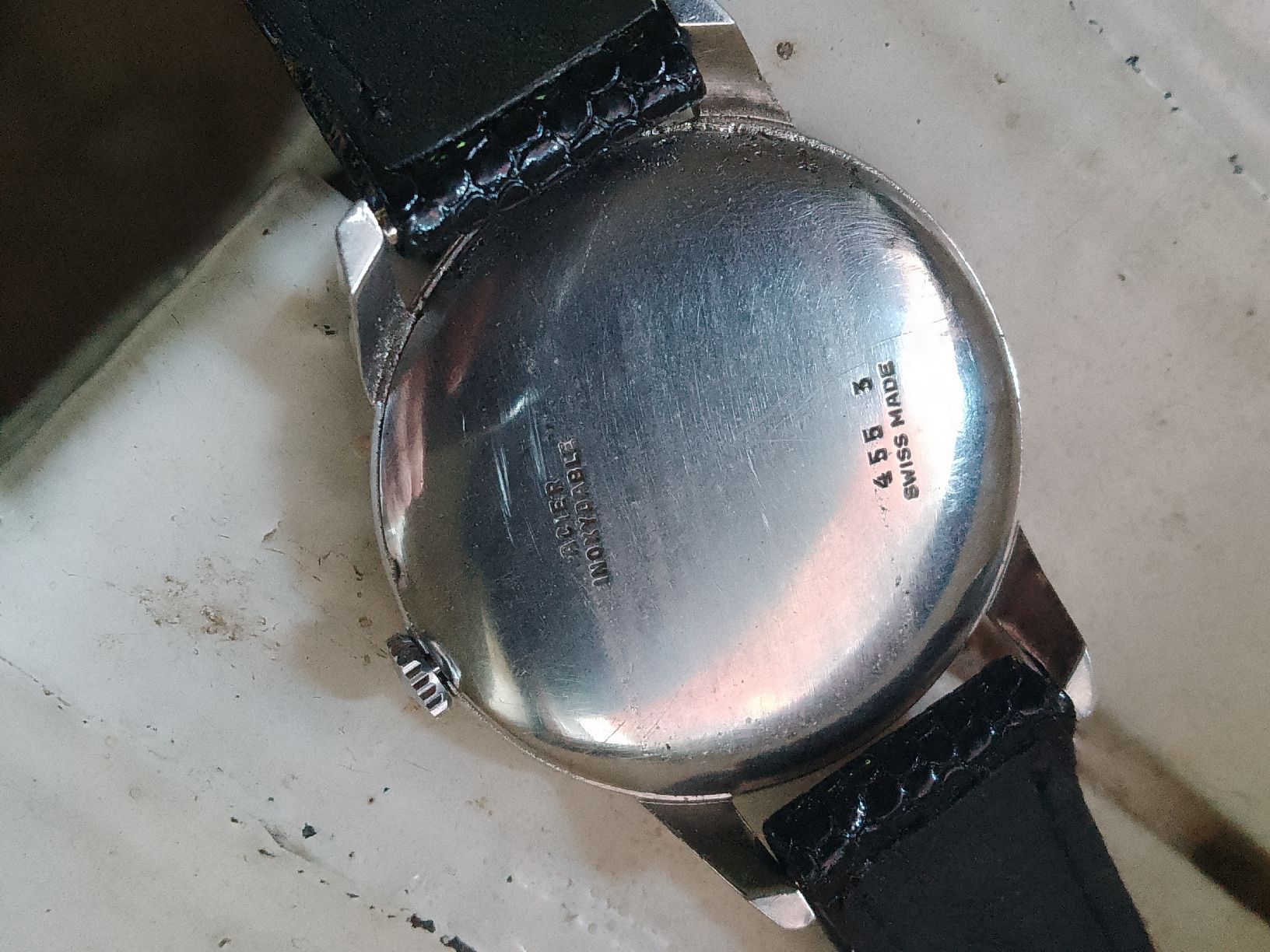 Swiss Orologi: Thuya Handaufzug 36mm läuft super  – Usato da Agno venduto da sam2608 5