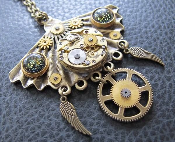 Altri gioielli: Uhrknall`s Unikat Steampunk Fächer – Nuovo (secondo la descrizione) da Schwanden GL venduto da UHRKNALL 2