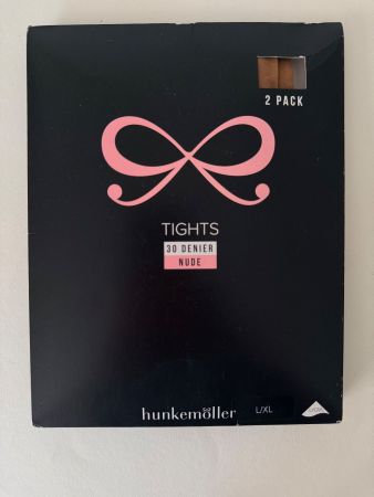 HUNKEMÖLLER, Strumpfhose Basic, Grösse L/XL, Farbe Nude