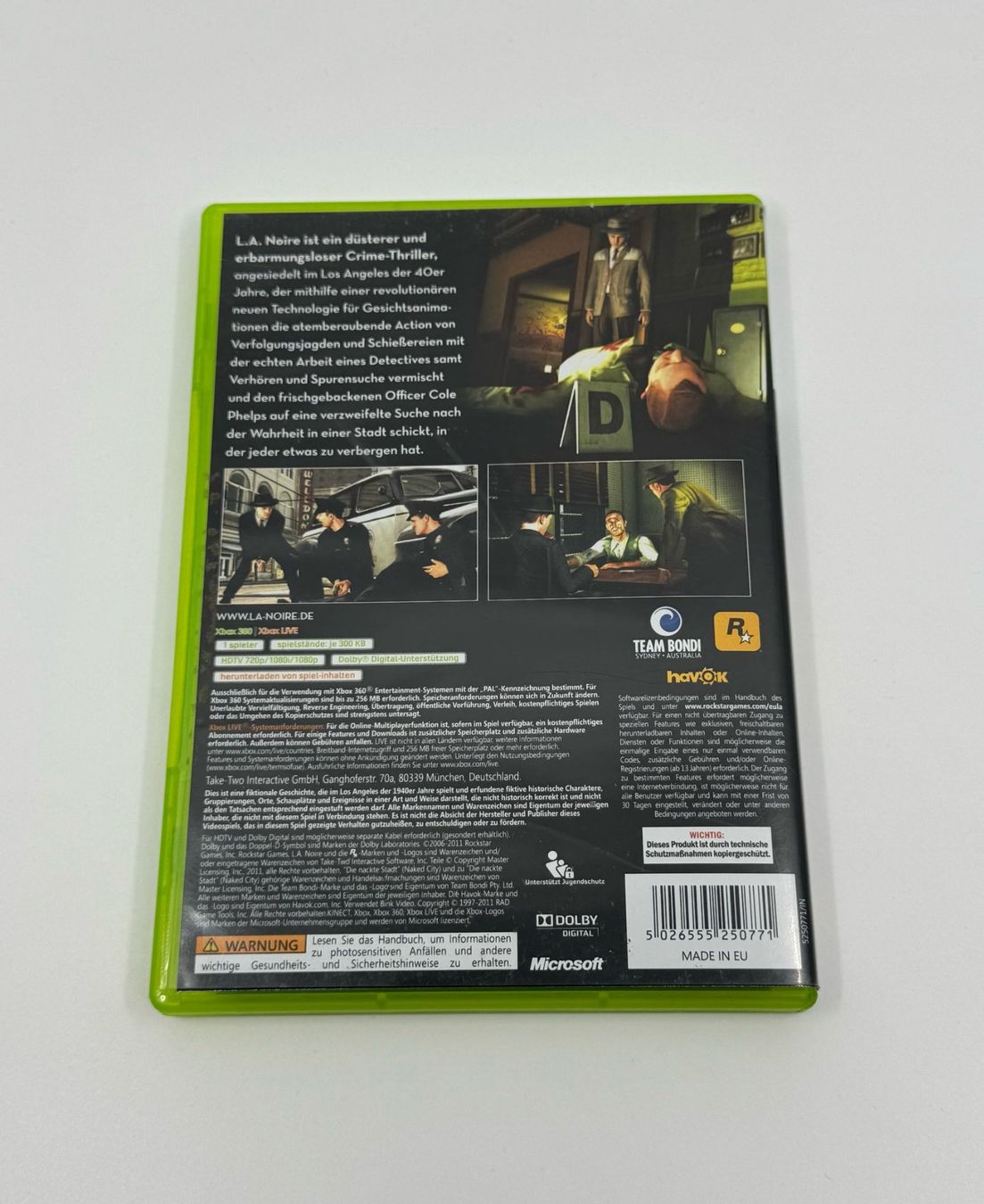 Giochi: L.A. Noire (XBOX 360) – Usato da Herisau venduto da Seyashop1 2