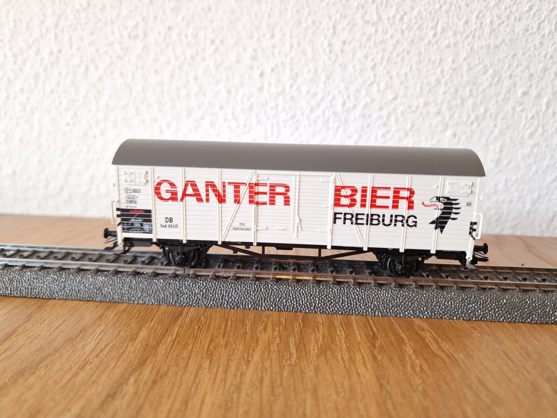 Märklin Modellini di ferrovie: DB Güterwagen Ganter H0 – Usato da Matten b. Interlaken venduto da lor_hr9w 1