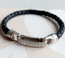 Thomas Sabo Armband mit Silber 925 und Leder