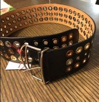 Bally Leder Gürtel mit ÖsenGürtel  75 cm