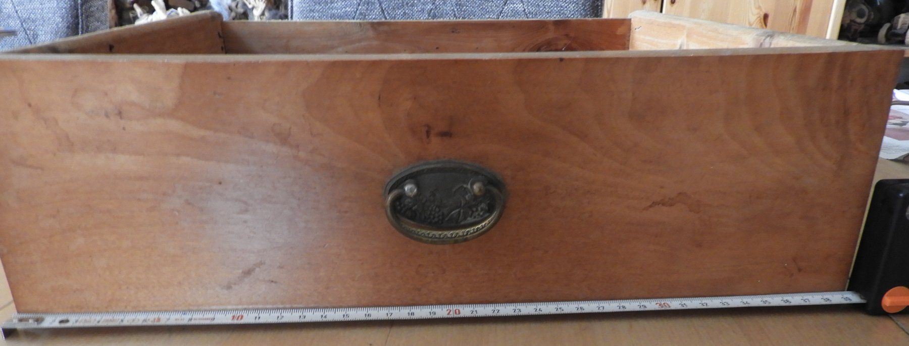 Cassettiere: SHABBY CHIC KIRSCHE HOLZ SCHUBLADE KLEINERE – Usato da Ettingen venduto da troll-mutter 2