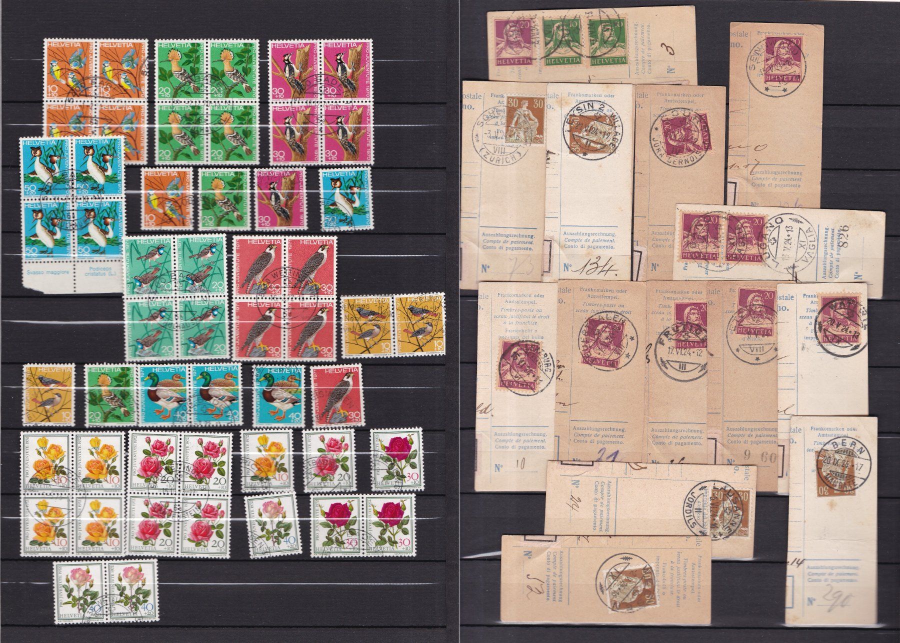 Tutti i francobolli: CH Briefmarkenalbum, viele Blocks – Usato da Münchwilen AG venduto da Nesar 6