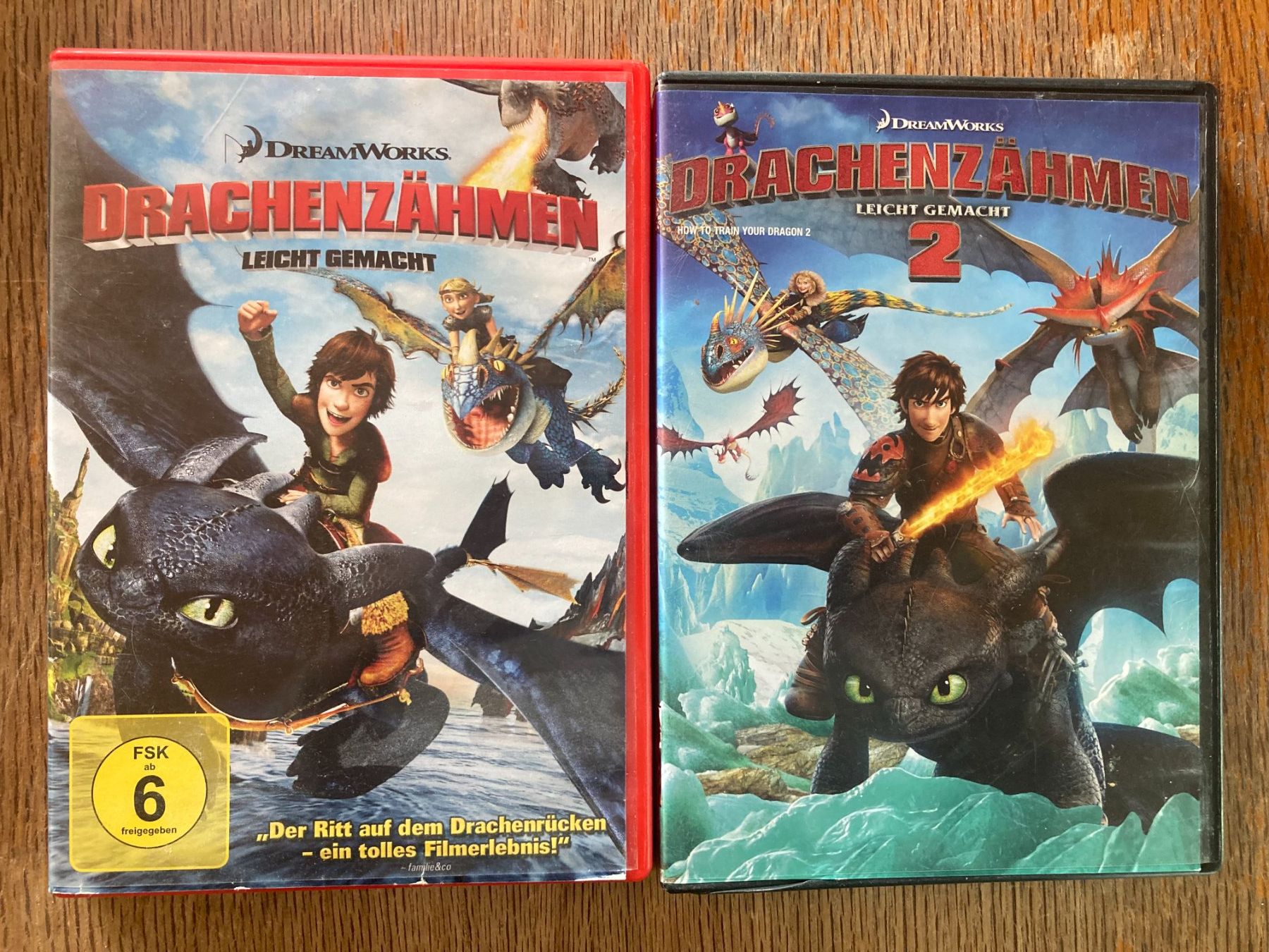 Tutti i DVDs: zwei DVD Drachenzähmer – Usato da Kirchlindach venduto da roland0101