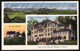 Oberegg /Appenzell, Gasthof und Pesnion 