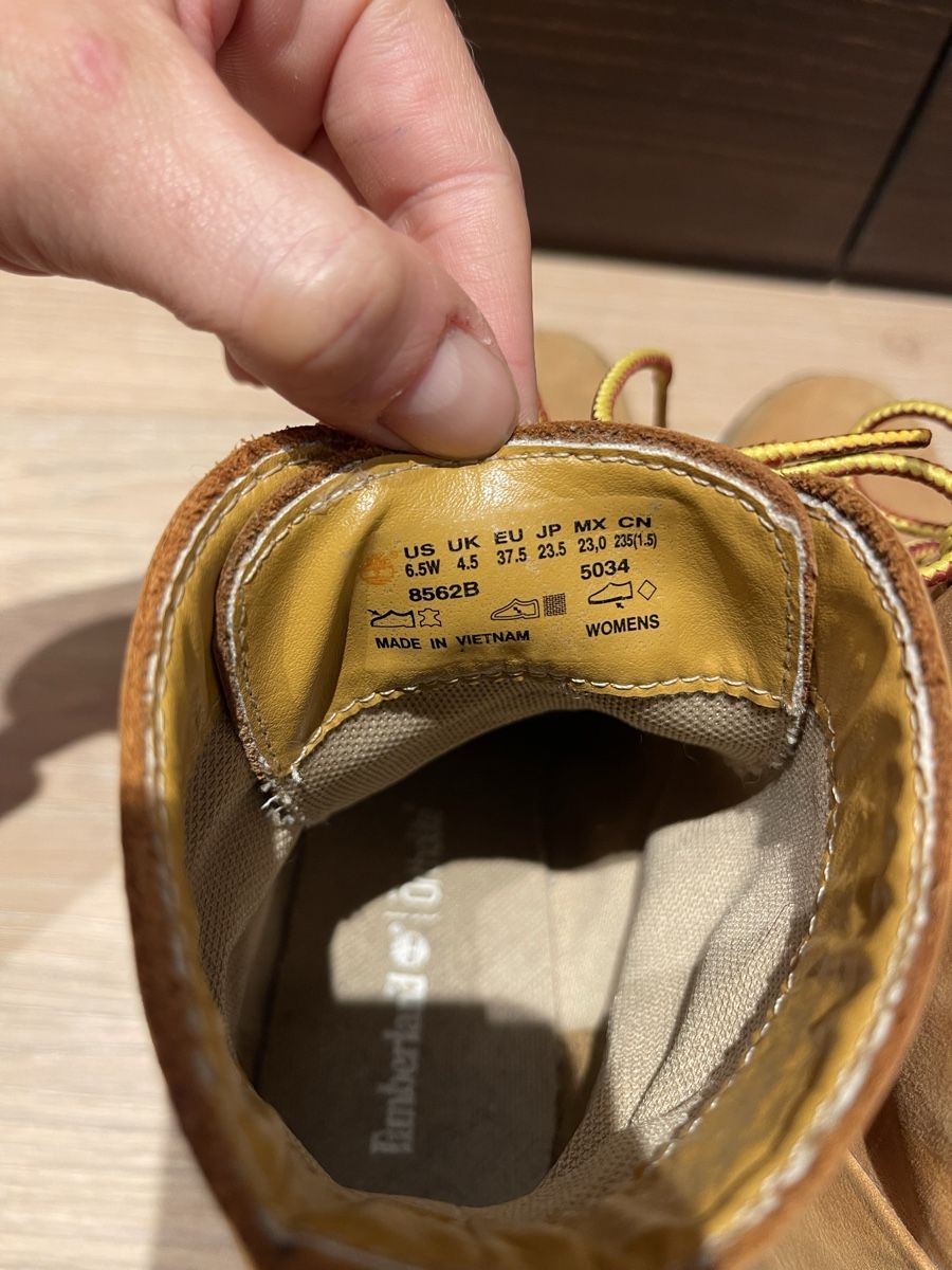 Timberland Damenschuhe: Timberland Boots with heels 37.5 – Gebraucht aus Castagnola von Car2X2N 6