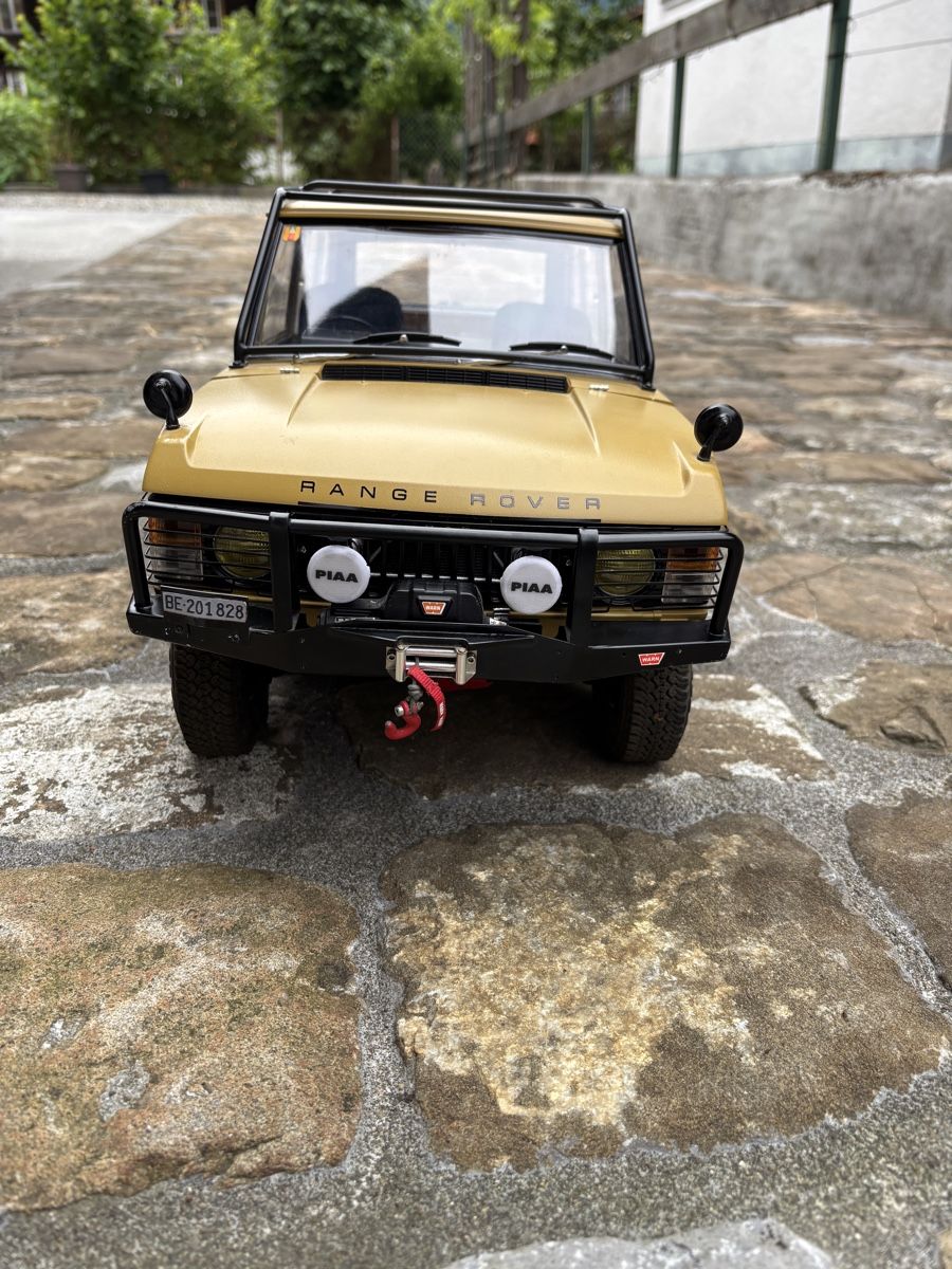 Modellismo RC: Range Rover Classic 1:10 RC mit Zubehör – Usato da Bönigen venduto da muehli302 1