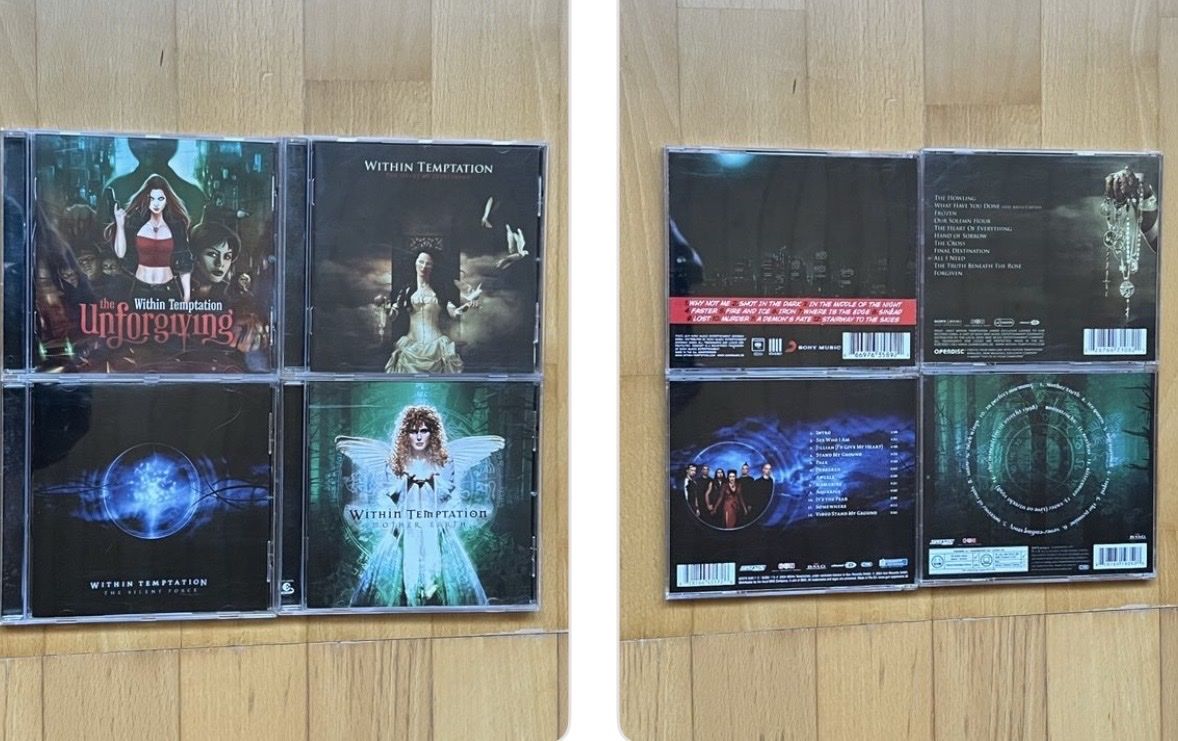 CDs: WITHIN TEMPTATION – D'occasion à Aadorf par Schwarzschlumpf1972
