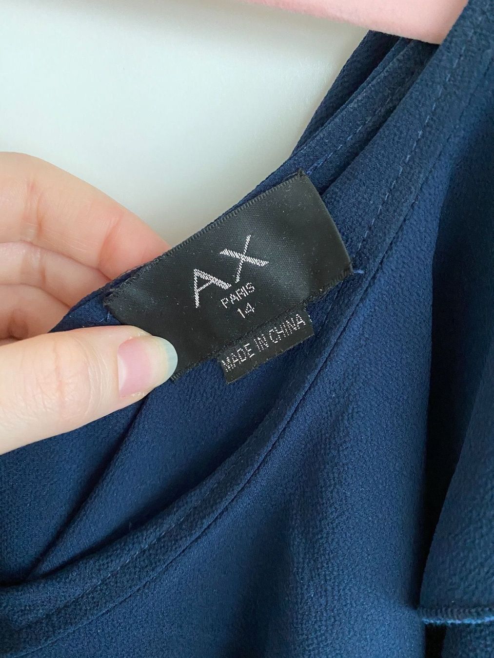 Vestiti: AX Paris One Shoulder Kleid Blau Gr.42 – Nuovo (secondo la descrizione) da Baden venduto da CompraCaro 2