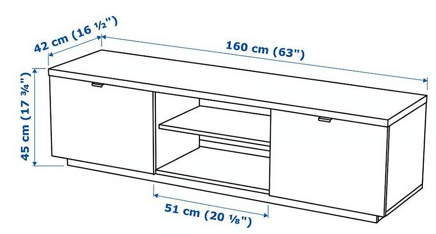 Ikea Commodes: TV Möbel BYAS IKEA – D'occasion à Affoltern am Albis par Pugs 2