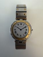 Cartier Santos Ronde Yellow gold / Steel