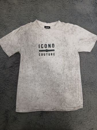 🔥Icono Couture Bleach Effect Tee - Stylish Summer Look!🔥