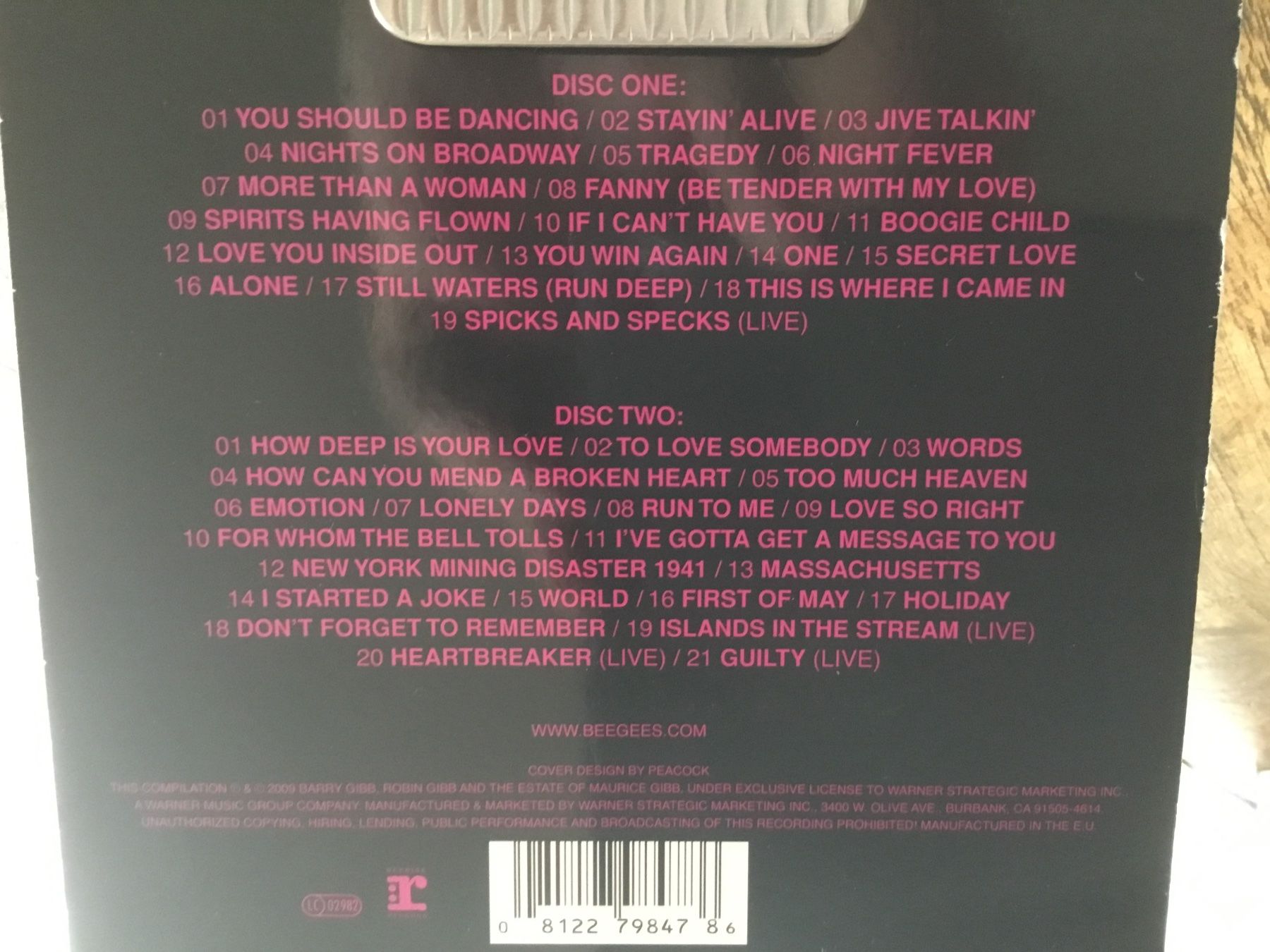 CDs: Bee Gees CD The Ultimate 2-Disc Set – Gebraucht aus Thierachern von sweden08 1