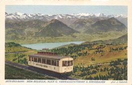 Rigi Kulm SZ Arth Rigi Bahn Vierwaldstättersee