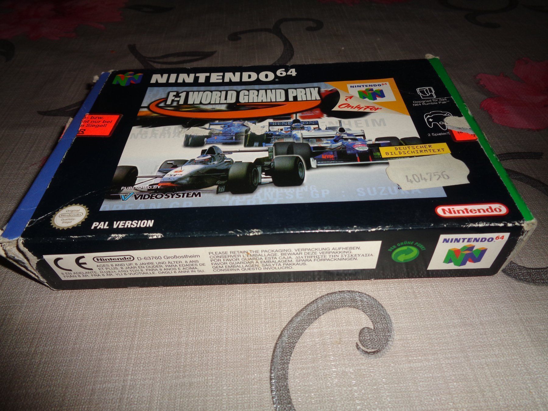 Giochi: F-1 World Grand Prix N64 OVP – Usato da Olten venduto da Disc-Ausverkauf