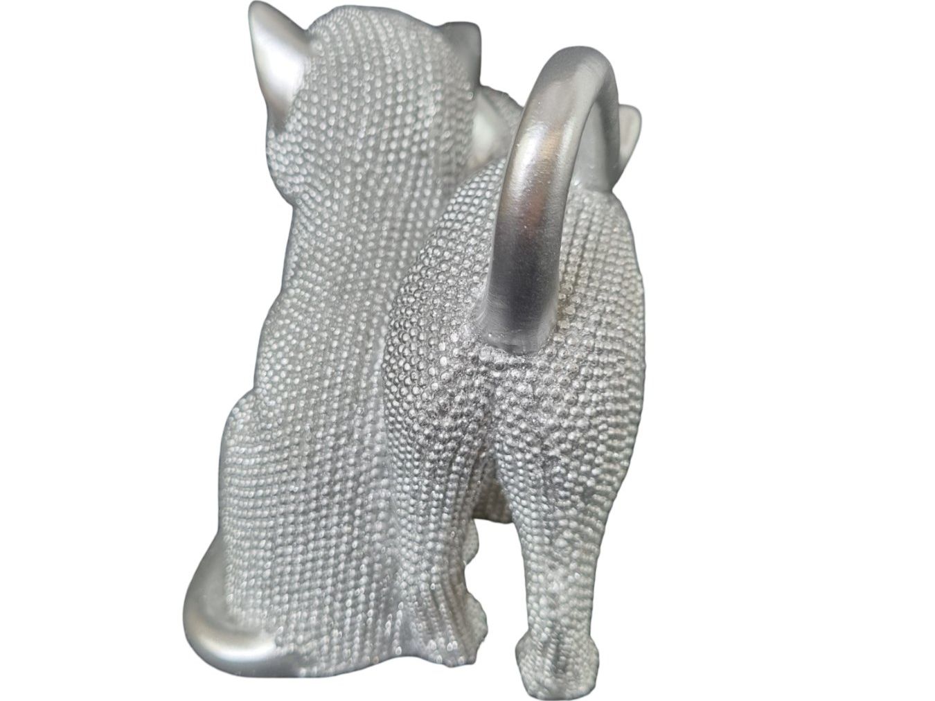 Figuren: Katzenstatuenpaar Silber – Gebraucht aus Wangen b. Olten von Restwert_Wangen 3