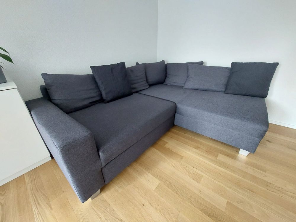 Sofa / Ecksofa / Kautsch / Grau | Kaufen auf Ricardo