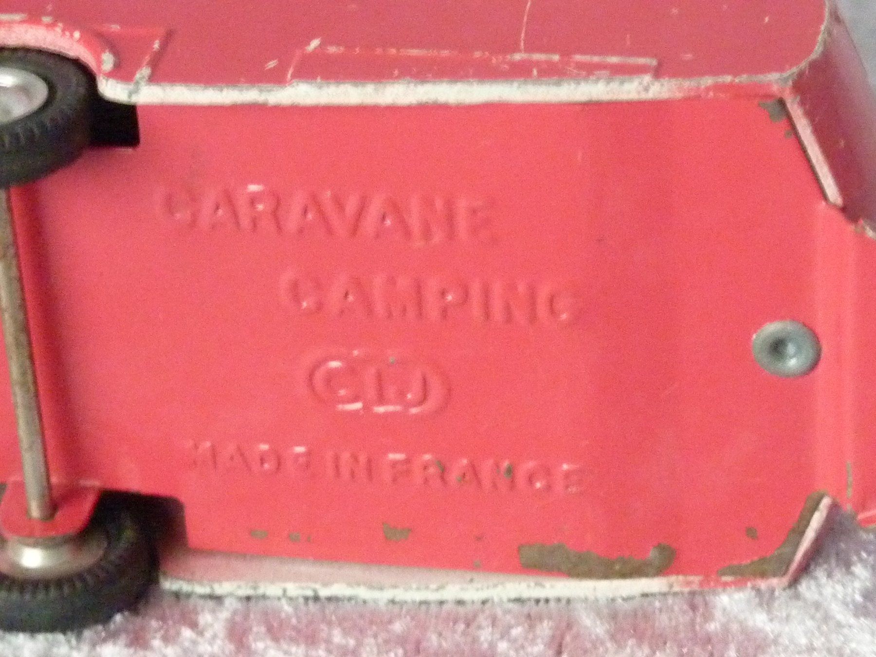 Dinky Toys Modellini d'auto: Caravan Camping CIJ  1:43 – Difettoso da Dürrenäsch venduto da modellautos4you 6