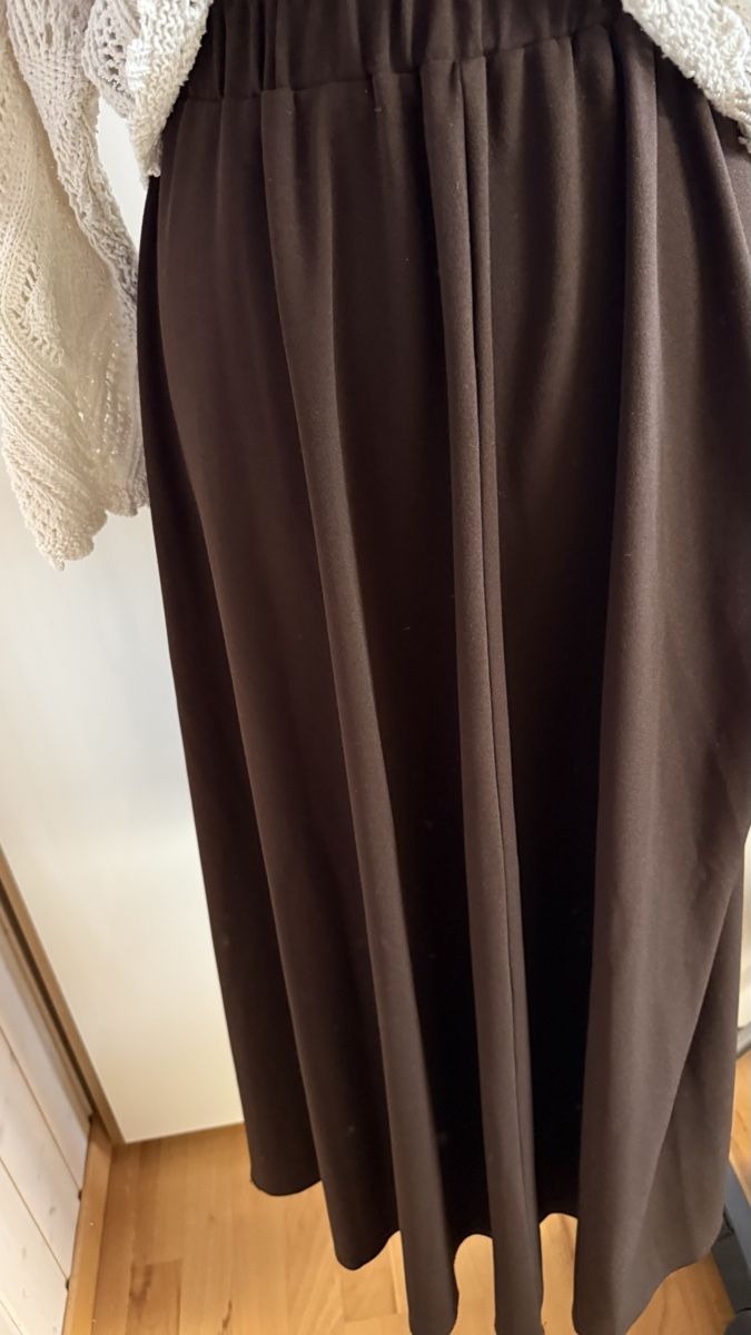Kleiderpakete: Winterset ;Pullover gehäkelt Rock braun gr M – Gebraucht aus Haslen GL von rana04 2