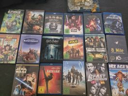 DVDs und Blu-ray Filme Star Wars und mehr guter Zustand