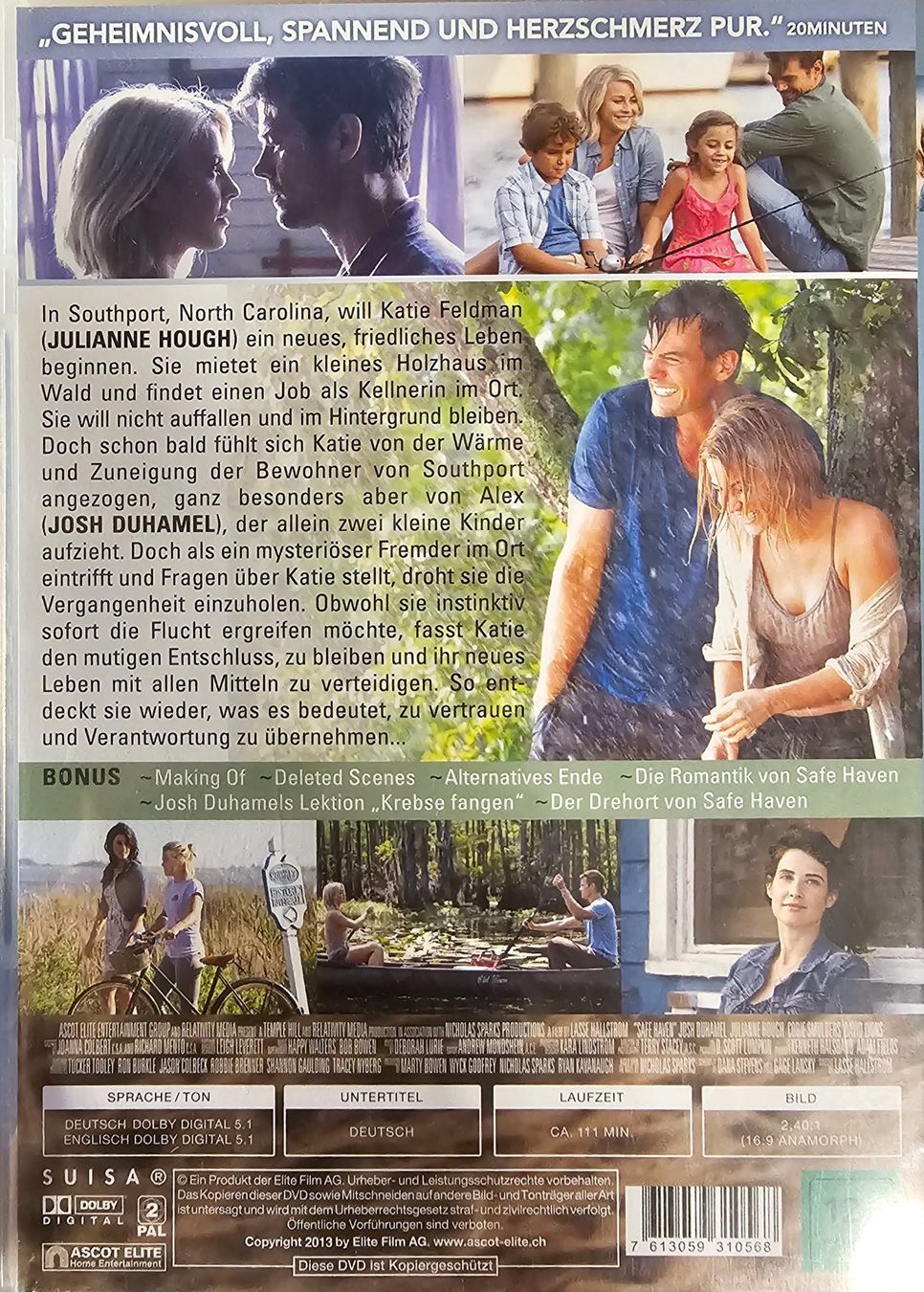 Tutti i DVDs: Safe Haven – Usato da Wahlen b. Laufen venduto da Cg10 1